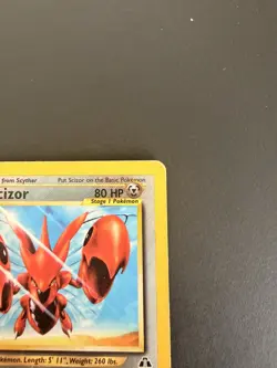 Scizor 29/75 Neo Discovery Non-Holo Rare Pokemon Card 2001 Vintage WOTC (LP) - Image 4