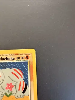 Light Machoke 49/105 Neo Destiny Vintage Near Mint WOTC Pokemon Card 2002 NM - Image 4