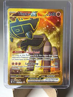 Ting-Lu ex 275/193 SV02 Paldea Evolved Hyper Rare Gold Full Art - Image 1