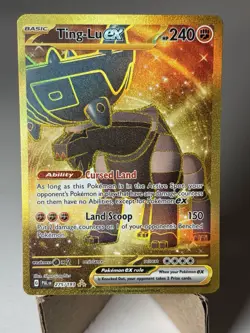 Ting-Lu ex 275/193 SV02 Paldea Evolved Hyper Rare Gold Full Art - Image 2