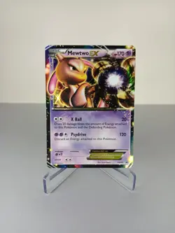 Pokemon Mewtwo EX BW45 Black & White Black Star Promo LP - Image 1