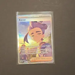 Pokemon TCG Kieran Trainer Prismatic Evolutions Card 174/131 - Image 5