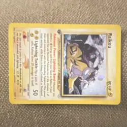 Pokemon Neo Revelation 1st Edition Raikou Holo Rare 13/64 Unlimited - Image 3