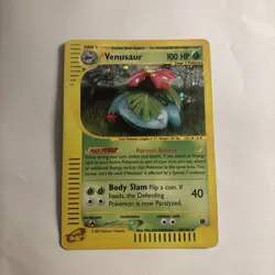 Pokemon TCG Venusaur Expedition Base Set, Holo Rare Card 30/165 - Image 1