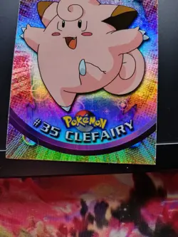 Topps TV Animation Edition Clefairy #35 Holo English Pokemon TCG Card - Image 3