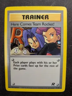 Here Comes Team Rocket! - 71/82 - Team Rocket (Pokemon) LP #1 - Image 1