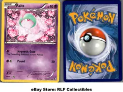 2013 Pokemon, Legendary Treasures, #RC8/RC25 Ralts, Holo Common (c) - Image 1