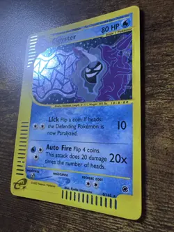 Cloyster 8/165 Expedition Base Set Holo Pokemon Card 2002 - Image 3