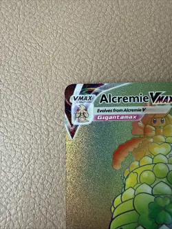 Alcremie VMAX 073/072 Rainbow Rare Shining Fates Pokemon Holo Near Mint - Image 2