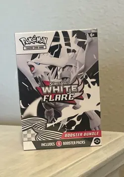 Pokemon TCG Scarlet & Violet White Flare Booster Bundle Sealed - Image 1