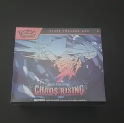 Pokemon TCG Chaos Rising ETB Elite Trainer Box Sealed - Image 1