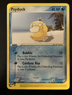 Psyduck 44/95 Pokemon Card - Team Magma and Team Aqua Set - Image 2