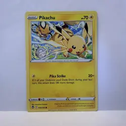 Pikachu Common SWSH12: Silver Tempest 049/195 - Image 2