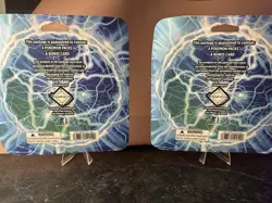 (2 sets) Pokemon TCG Lightning Set 4 Booster Packs 1 Bonus Card - Image 2