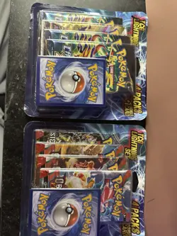 (2 sets) Pokemon TCG Lightning Set 4 Booster Packs 1 Bonus Card - Image 4