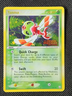 NM Yanma Reverse-Holo #28 Team Rocket Returns Pokemon TCG - Image 1