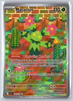 Maractus 160/159 Illustration Rare Journey Together Pokemon Holo Near Mint - Image 1