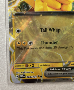 Pikachu Ex 028/131 - Double Rare - Prismatic Evolutions - Pokemon TCG 2025 - Image 5