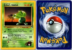 Pokemon Card - Erika's Oddish 78/132 Gym Heroes Common Moderately Played - Image 3