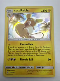 Pokemon Raichu Holo 57/236 – Unified Minds – NM - Image 1