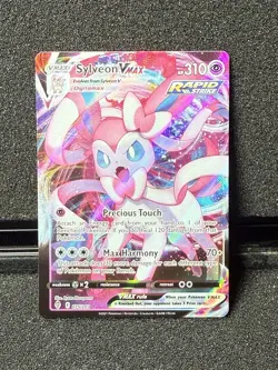 Sylveon VMAX 075/203 Evolving Skies Full Art Ultra Rare Pokemon Card TCG NM - Image 3