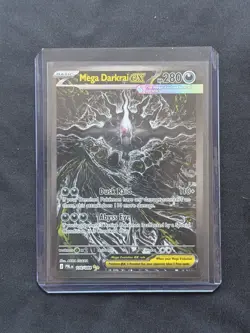 Mega Darkrai EX 116/084 Pitch Black SIR Full Art Holo Pokemon TCG - Image 1