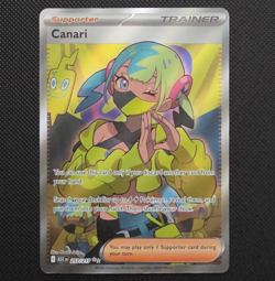 The Pokemon Company Canari 257/217 SV 151 Hyper Rare Full Art Holo Eng 2023 - Image 1