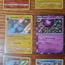 Lot of 12 Pokemon Baby Shiny cards LP-NM Rotom Ponyta Applin Falinks Swanna - Image 4