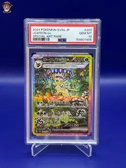 2024 Japanese Pokemon - Leafeon ex #200 - Terastal Fest Special Art Rare PSA 10 - Image 1