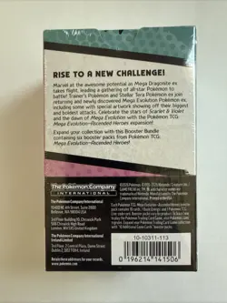 Pokemon TCG Mega Evolution Ascended Heroes Booster Bundle 6 Factory Sealed Boost - Image 2