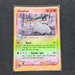 Donphan - 17/109 - Reverse Holo - Rare - EX Ruby & Sapphire - Pokemon Card - MP - Image 1