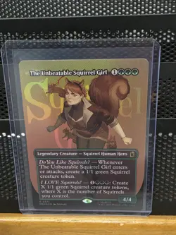 The Unbeatable Squirrel Girl (Borderless) Marvel Super Heroes Foil - Image 1