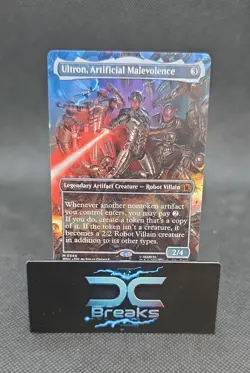 Ultron, Artificial Malevolence (Borderless) (0344) Marvel Super Heroes Regular - Image 1