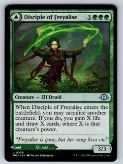 Disciple of Freyalise 250 Uncommon Modern Horizons 3 Magic: The Gathering LP - Image 1