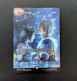 Wizards of the Coast MTG Final Fantasy Stay with Me M0031 Rare Blue Enchantment - Image 1