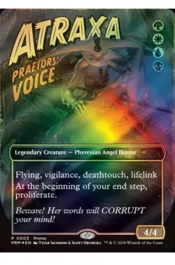 PRE-SALE Atraxa Praetors' Voice Borderless FOIL MTG FIAB Secret Lair - Image 1