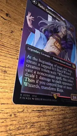 Kuja, Genome Sorcerer (Alternate Art Borderless Foil) MTG NM Final Fantasy - Image 2