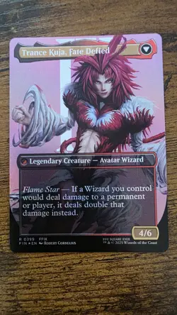Kuja, Genome Sorcerer (Alternate Art Borderless Foil) MTG NM Final Fantasy - Image 4