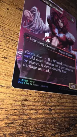Kuja, Genome Sorcerer (Alternate Art Borderless Foil) MTG NM Final Fantasy - Image 5