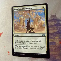 Swords to Plowshares 0134 Commander: Tarkir: Dragonstorm Regular U MTG Card NM - Image 2