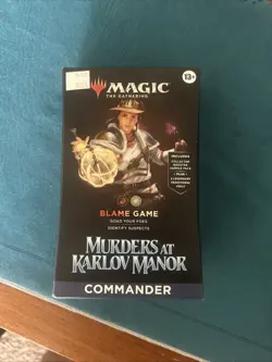 Murders at Karlov Manor Commander Deck - Blame Game MTG Brand New Sealed - Image 2