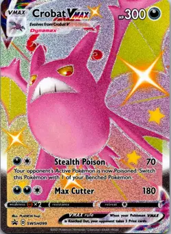 Crobat VMAX Promo SWSH: Sword & Shield Promo Cards SWSH099 NM - Image 1