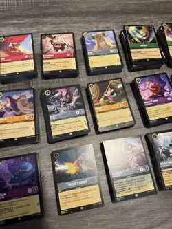 Disney Lorcana TCG Bulk Lot 1,000 uncommons commons duplicates Mixed Cards CC - Image 3
