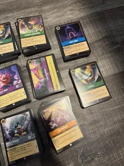 Disney Lorcana TCG Bulk Lot 1,000 uncommons commons duplicates Mixed Cards CC - Image 5