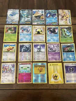 Lot Of 100 Pokemon Cards Collection Damaged/wear - Image 2