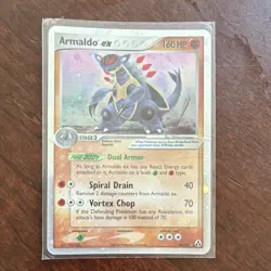 Pokemon Armaldo ex EX Legend Maker Holo Ultra Rare 84/92 160 HP 2006 English - Image 1