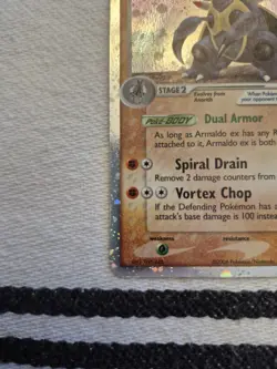 Pokemon TCG - Armaldo ex - 84/92 - EX Legend Maker Ultra Rare - MP - Image 2
