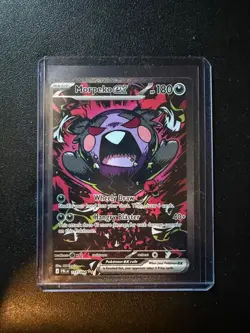 Morpeko EX Special Illustration Rare 117/084 English Mega Evolution Pitch Black - Image 1