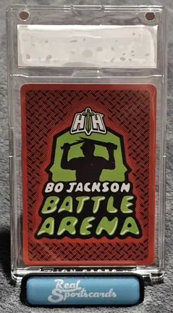 2026 Bo Jackson Battle Arena Tecmo Bowl Ryptillian Skyline Battlefoil Card S392 - Image 2