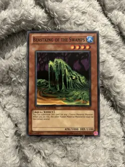 Beastking of The Swamps Limited Edition Common Card GLD4-EN005 - Image 1